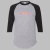Three-Quarter Raglan Sleeve Baseball Jersey Thumbnail