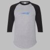 Three-Quarter Raglan Sleeve Baseball Jersey Thumbnail