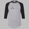 Three-Quarter Raglan Sleeve Baseball Jersey Thumbnail