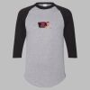 Three-Quarter Raglan Sleeve Baseball Jersey Thumbnail