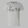 Unisex CVC Jersey Tee Thumbnail