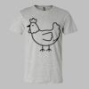 Unisex CVC Jersey Tee Thumbnail